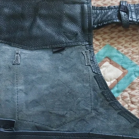 CHAPS HOT LEATHERS SZ M - Picture 10 of 17